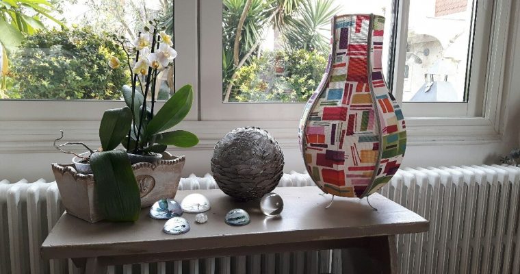 Gradignan – Lampe à poser sur mesure, inspirée d’un vase chinois
