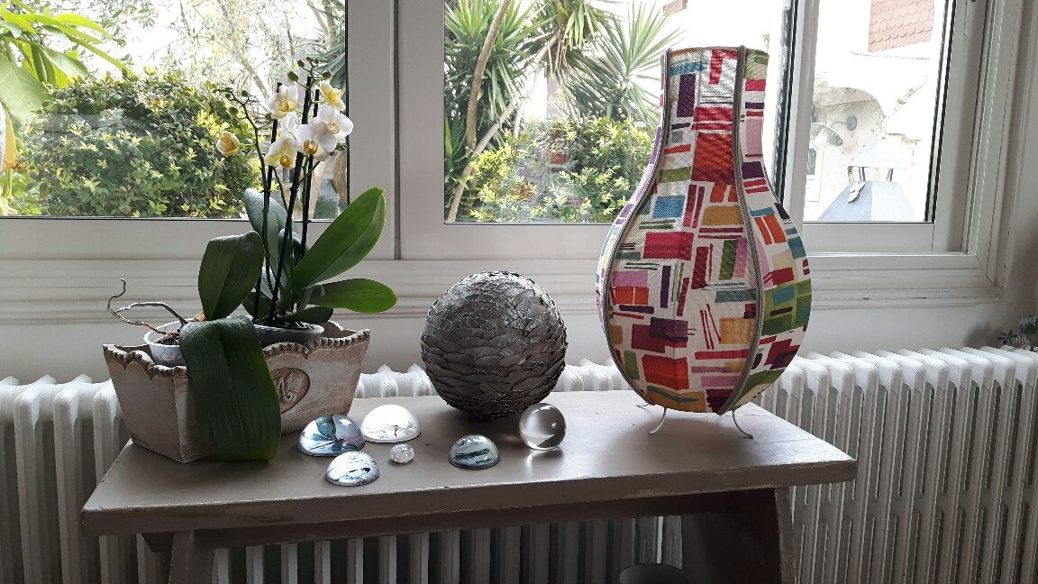 Gradignan – Lampe à poser sur mesure, inspirée d’un vase chinois