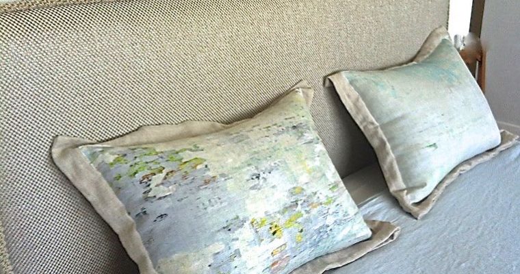 Bordeaux – Couture d’ameublement- Une chambre entièrement revisitée