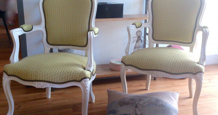 bordeaux – artisan – tapissier décorateur – rénovation fauteuil cabriolet