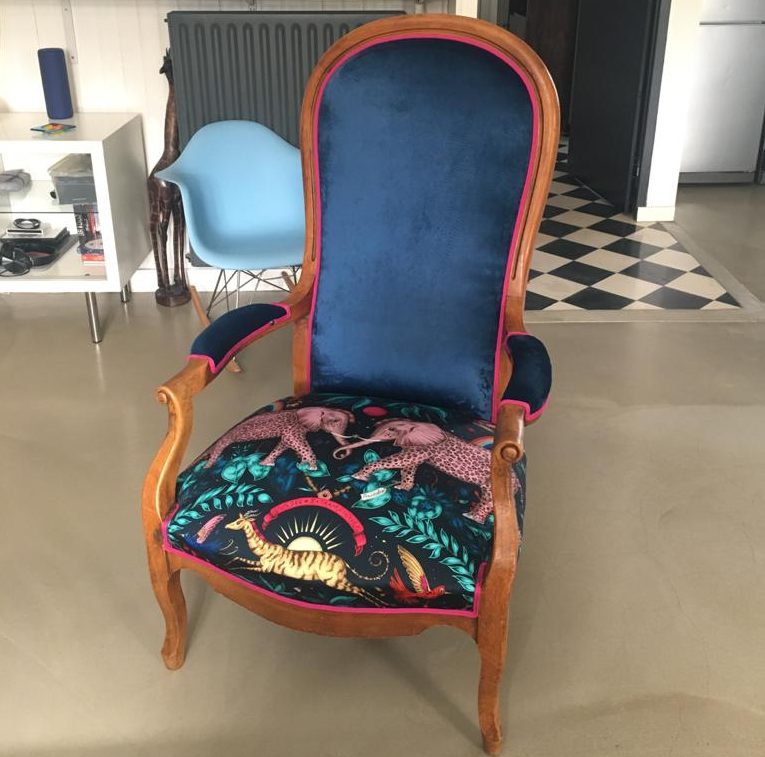 Rénovation Fauteuil Voltaire – Métier d’art –