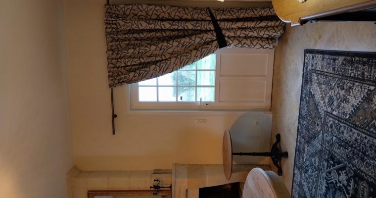 SAINT ÉMILION – Rideaux doublés sur mesure – Motifs d’inspiration végétale